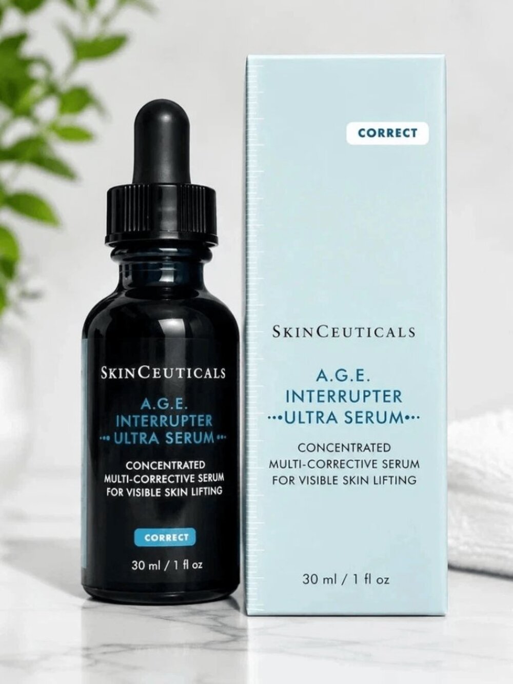 SkinCeuticals AGE A.G.E. Interrupter Ultra Serum Full Size 1 OZ Sealed brand new